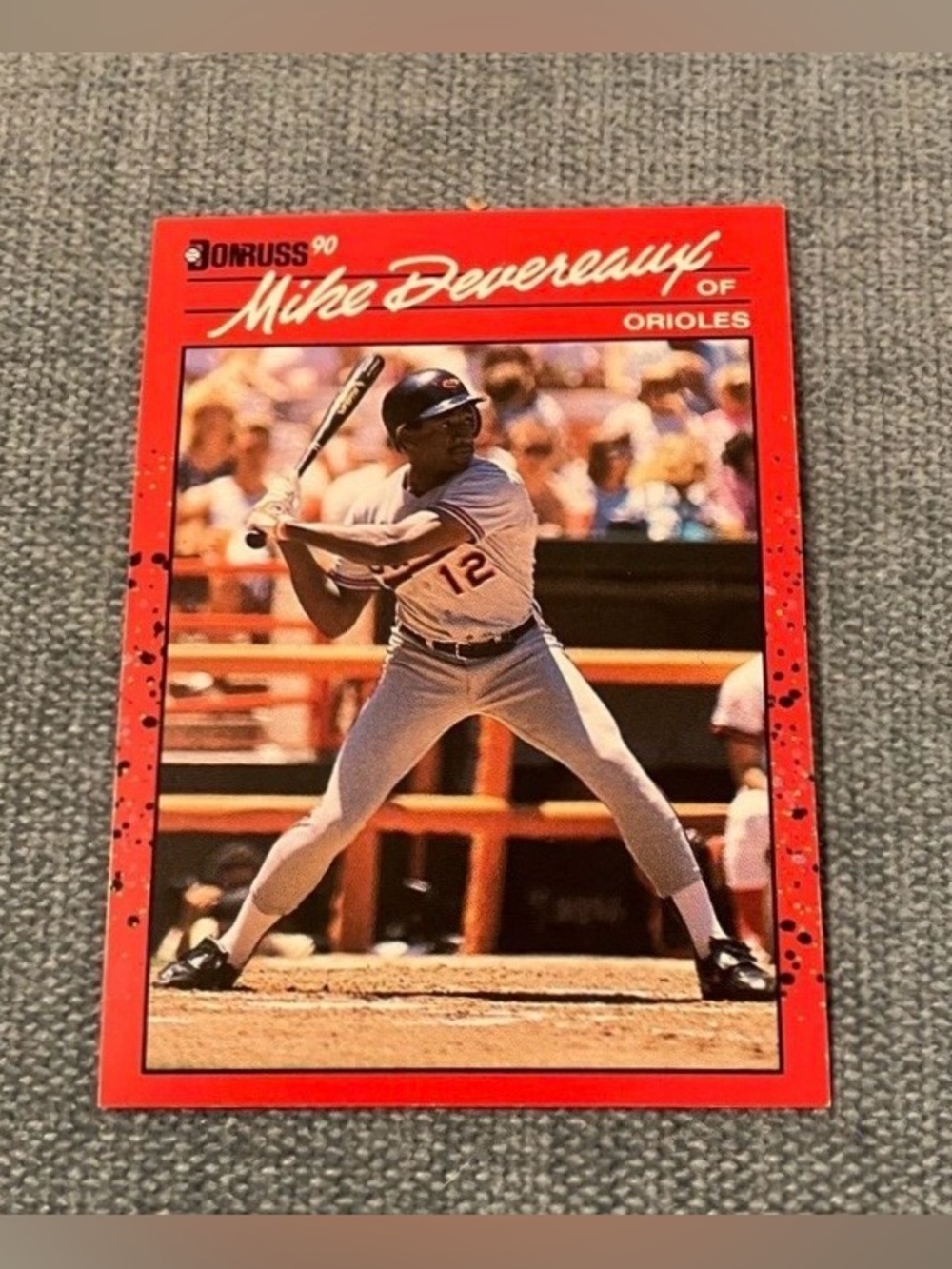 1990 Donruss Baltimore Orioles Baseball Card Trading Card